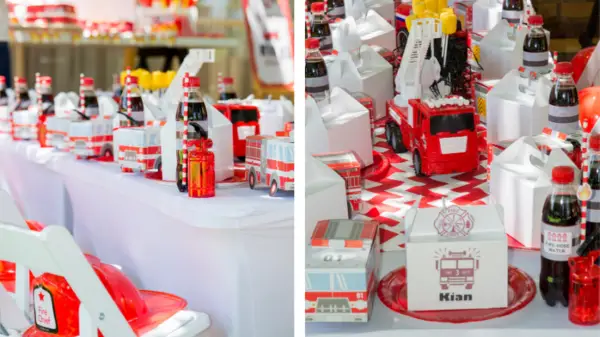 Fire Truck birthday party – I Heart Kiddies Parties
