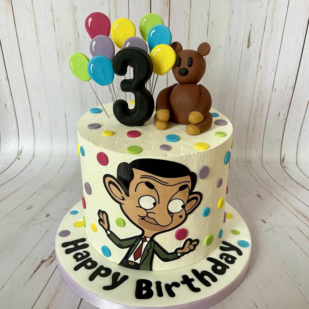 Mr Bean Birthday Cake